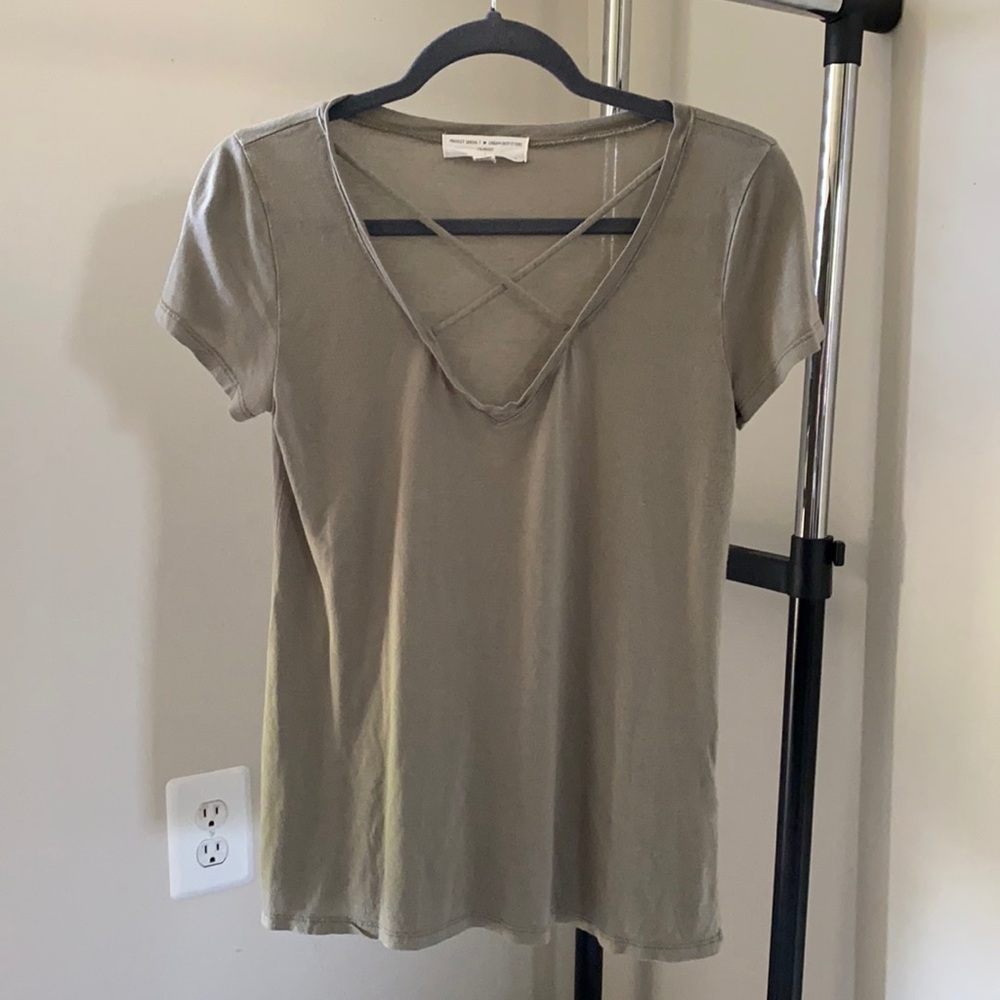 Cute green urban outfitters top